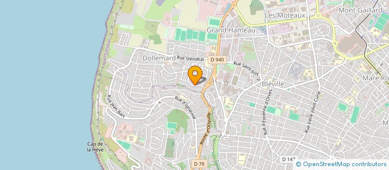 localisation de l'entreprise SCI DU PARC STENDHAL à LE HAVRE