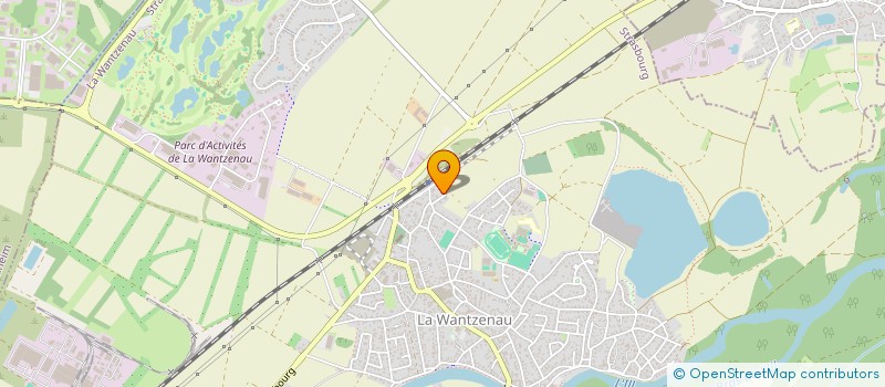 localisation de l'entreprise SCI DU PARC WODLI  LA WANTZENAU