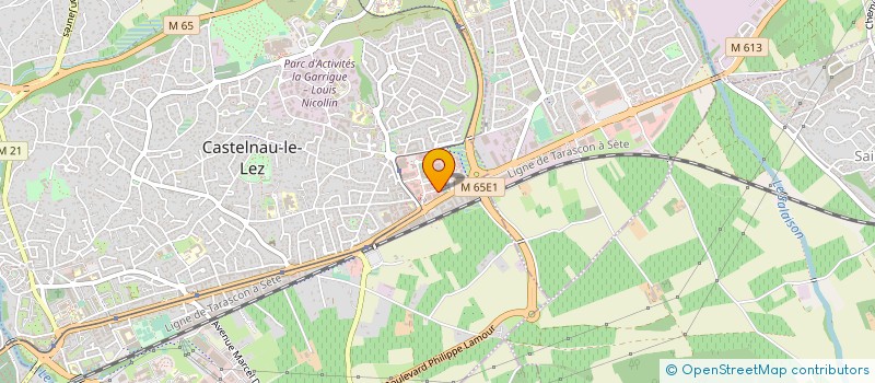 localisation de l'entreprise SCI DU PARCAUTO  MAUGUIO