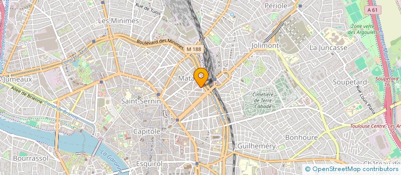 localisation de l'entreprise SCI DU PARESSEUX à TOULOUSE