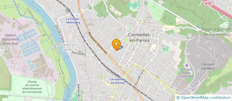localisation de l'entreprise SCI DU PARISIS à CORMEILLES-EN-PARISIS