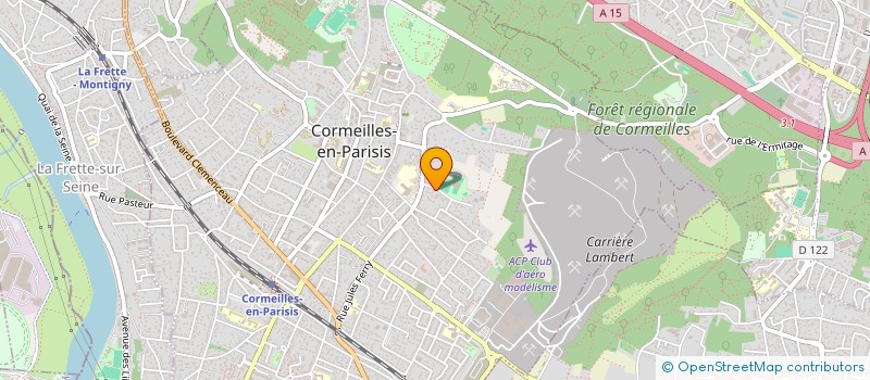 localisation de l'entreprise SCI DU PARISIS à CORMEILLES-EN-PARISIS
