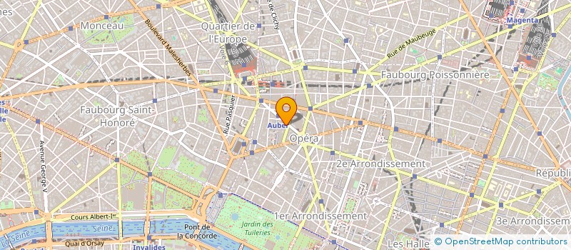 localisation de l'entreprise SCI DU PARKING DES MATHURINS  PARIS