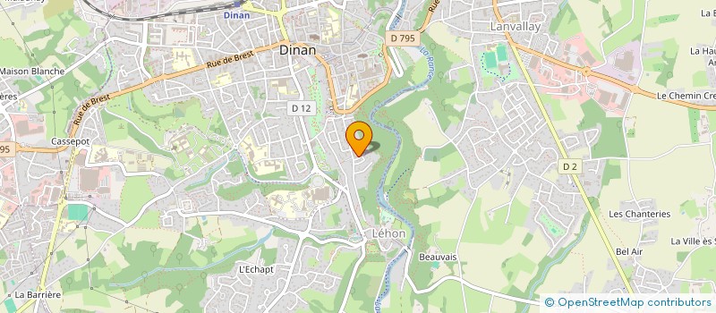 localisation de l'entreprise SCI DU PARNASSE  DINAN