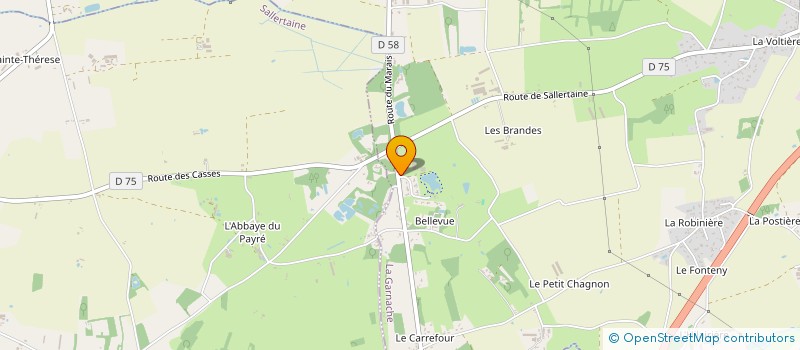 localisation de l'entreprise SCI DU PAROIS  LA GARNACHE