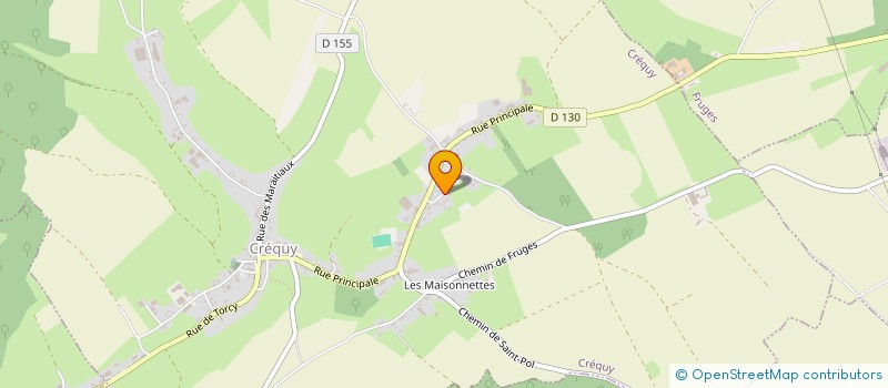 localisation de l'entreprise SCI DU PARQUET DE CREQUY  CREQUY