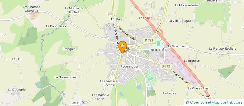 localisation de l'entreprise SCI DU PARVIS  BROONS