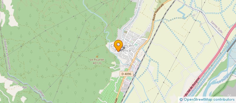 localisation de l'entreprise SCI DU PAS DE BEAUMONT à CORBIERES-EN-PROVENCE