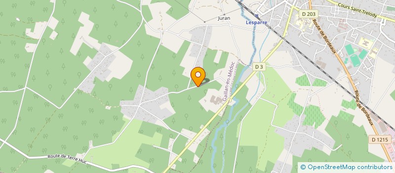 localisation de l'entreprise SCI DU PAS DE BELLOC  GAILLAN-EN-MEDOC