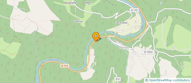 localisation de l'entreprise SCI DU PAS DE BONDE  SAINTE-CECILE-DU-CAYROU