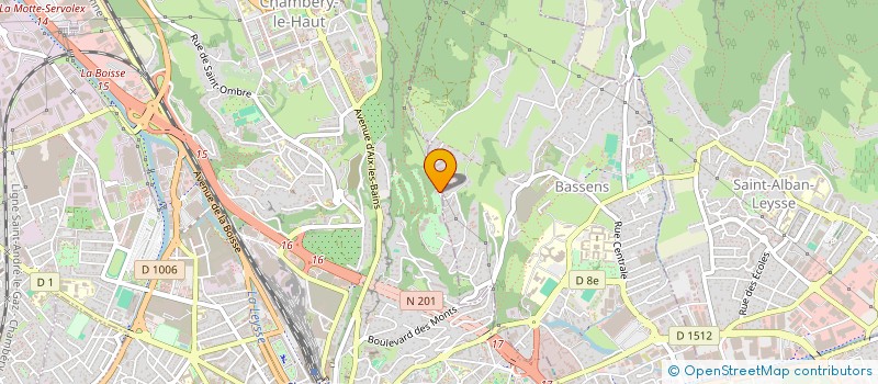 localisation de l'entreprise SCI DU PASSAGE  CHAMBERY