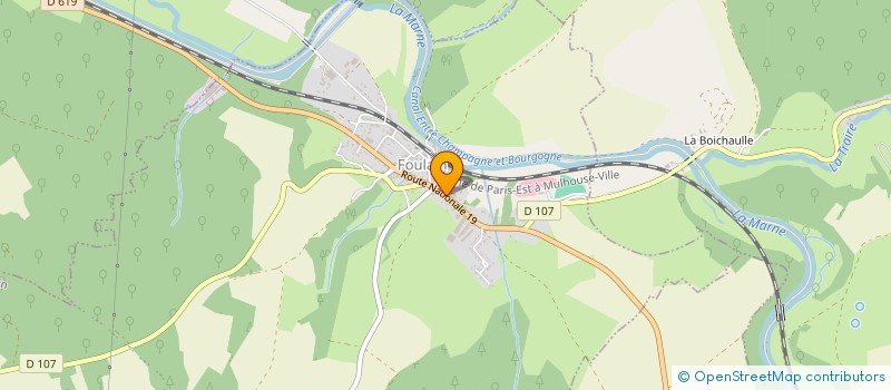 localisation de l'entreprise SCI DU PASSAGE à FOULAIN