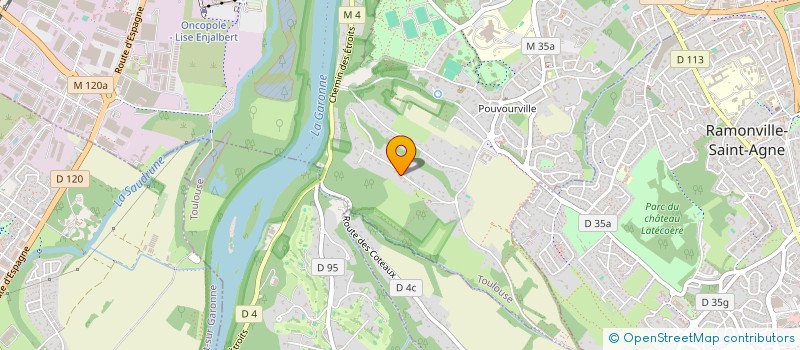 localisation de l'entreprise SCI DU PASSAGE DE BAYARD  TOULOUSE