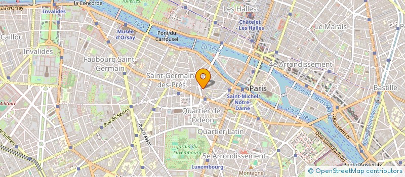 localisation de l'entreprise SCI DU PASSAGE DU COMMERCE SAINT ANDRE  PARIS