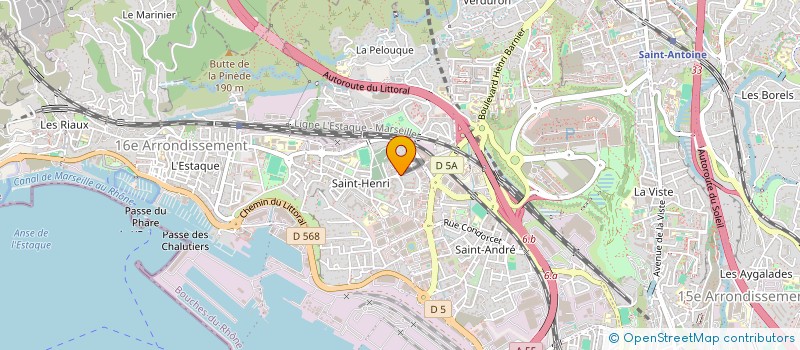 localisation de l'entreprise SCI DU PASSET à MARSEILLE
