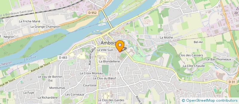 localisation de l'entreprise SCI DU PASSEUR  AMBOISE