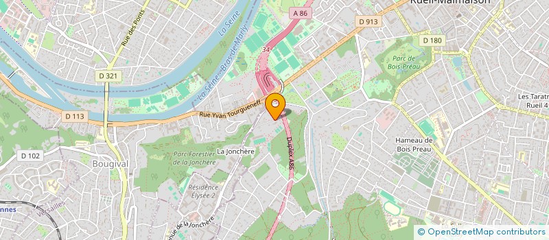 localisation de l'entreprise SCI DU PASTOUR à RUEIL-MALMAISON