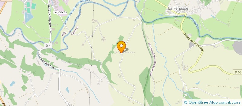 localisation de l'entreprise SCI DU PASTOUREL  VENES