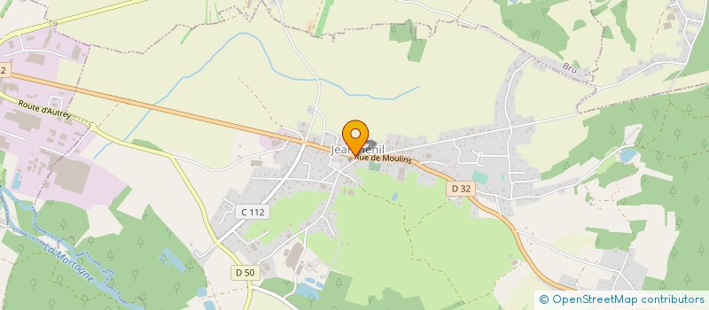 localisation de l'entreprise SCI DU PATE LORRAIN  JEANMENIL