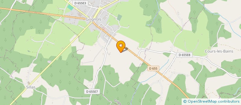 localisation de l'entreprise SCI DU PATER  LAVAZAN