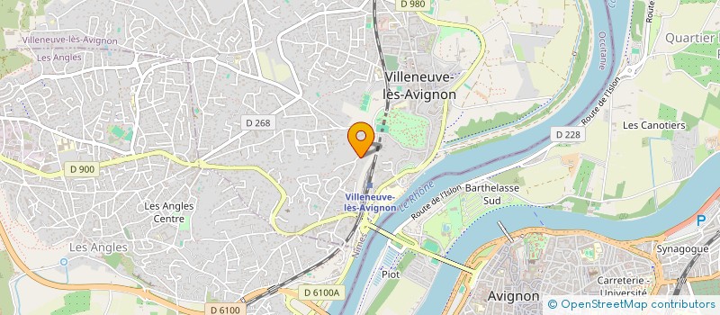 localisation de l'entreprise SCI DU PATERNEL  VILLENEUVE-LES-AVIGNON