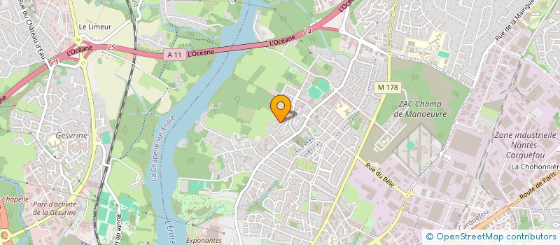 localisation de l'entreprise SCI DU PATIS à NANTES