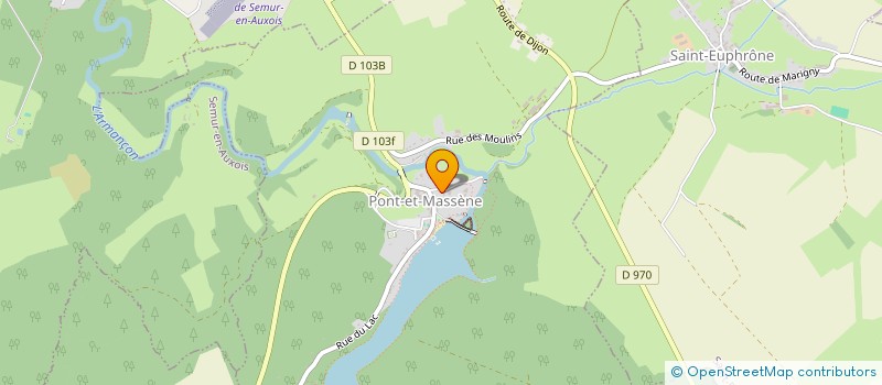 localisation de l'entreprise SCI DU PATIS  PONT-ET-MASSENE