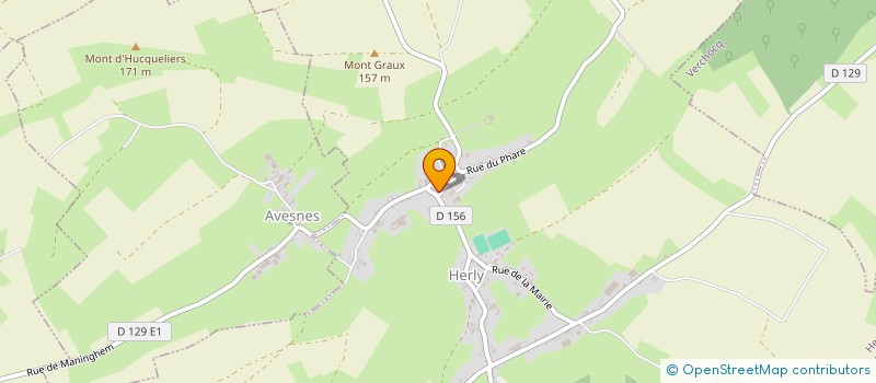 localisation de l'entreprise SCI DU PATIS  HERLY