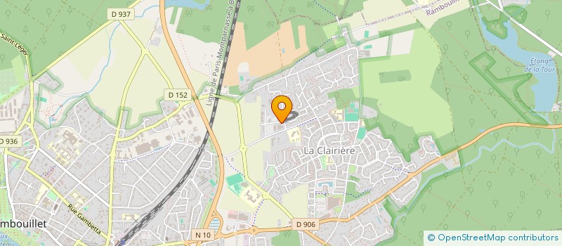 localisation de l'entreprise SCI DU PATIS  RAMBOUILLET