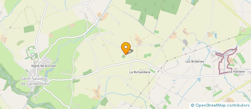 localisation de l'entreprise SCI DU PATIS BLANC  OREE-D'ANJOU