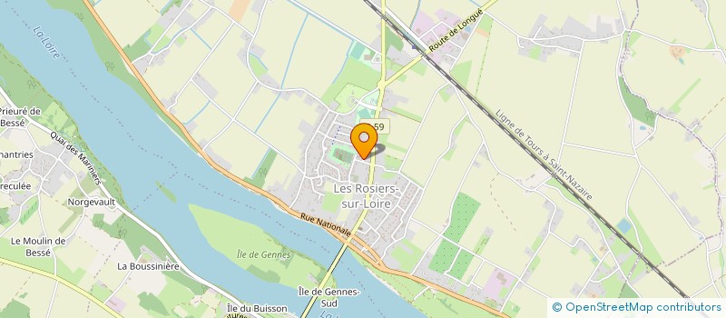 localisation de l'entreprise SCI DU PATTOUE à GENNES-VAL-DE-LOIRE
