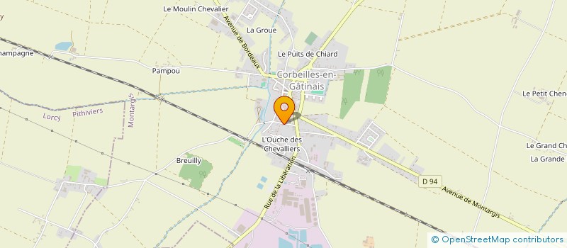 localisation de l'entreprise SCI DU PATY  MIGNERETTE