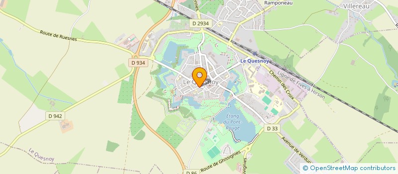 localisation de l'entreprise SCI DU PAVE à LE QUESNOY