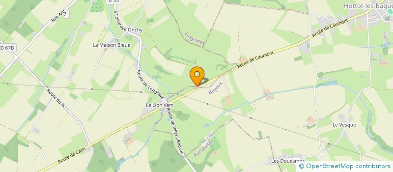 localisation de l'entreprise SCI DU PAVE  AURSEULLES