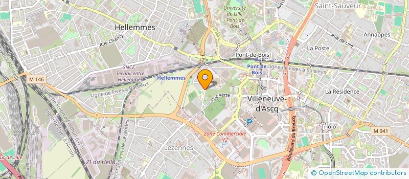localisation de l'entreprise SCI DU PAVE D'ANGLETERRE à LILLE