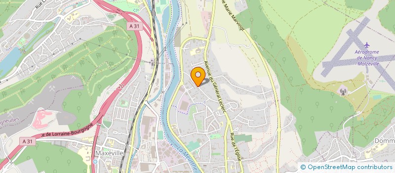 localisation de l'entreprise SCI DU PAVILLON  MALZEVILLE