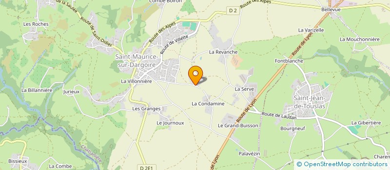 localisation de l'entreprise SCI DU PAVILLON AGR  CHABANIERE