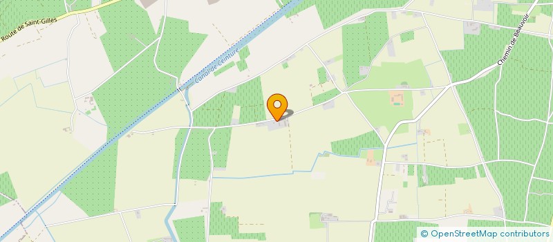 localisation de l'entreprise SCI DU PAYS CATHARE  BEAUCAIRE