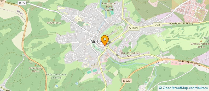 localisation de l'entreprise SCI DU PAYS DE BITCHE à BITCHE