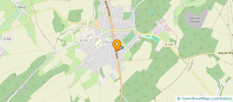 localisation de l'entreprise SCI DU PAYS DE THELLE  NOAILLES