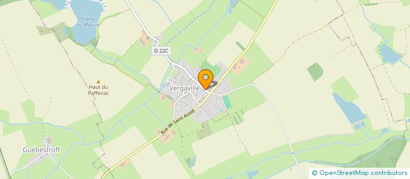 localisation de l'entreprise SCI DU PAYS DES ETANGS  GUERMANGE