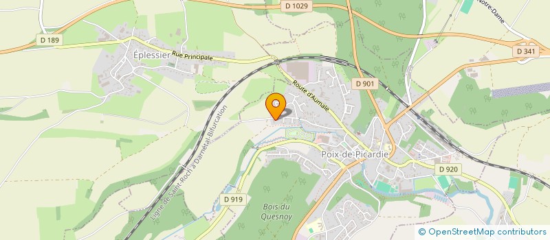 localisation de l'entreprise SCI DU PAYS HAVRAIS  POIX-DE-PICARDIE