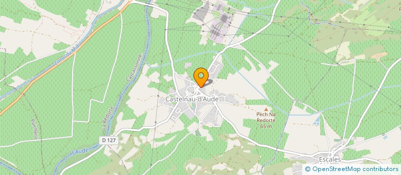 localisation de l'entreprise SCI DU PECH  CASTELNAU D'AUDE