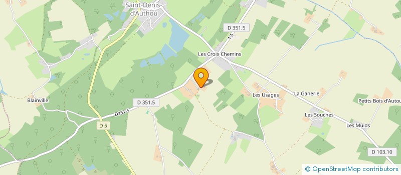 localisation de l'entreprise SCI DU PECKEL à SAINTIGNY