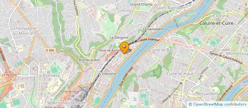 localisation de l'entreprise SCI DU PEDALO  LYON