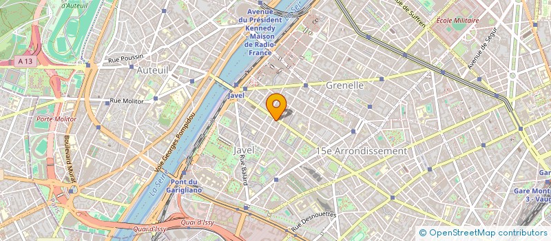 localisation de l'entreprise SCI DU PEINTRE LEBRUN  PARIS