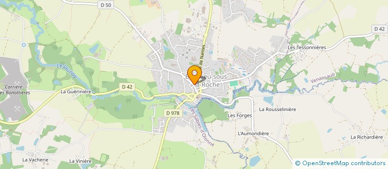 localisation de l'entreprise SCI DU PELICAN  BEAULIEU-SOUS-LA-ROCHE