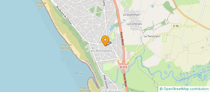 localisation de l'entreprise SCI DU PELICAN à SAINT-BREVIN-LES-PINS