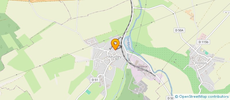 localisation de l'entreprise SCI DU PELLIEU à XEUILLEY