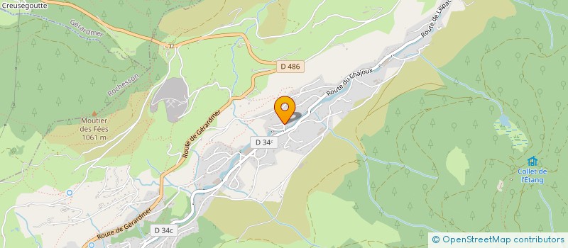 localisation de l'entreprise SCI DU PENDANT PRE  LA BRESSE